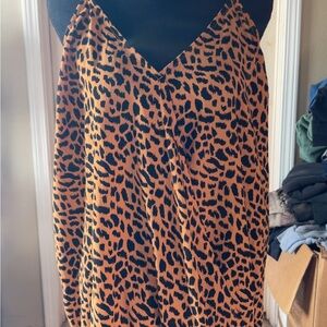 Leopard Print Women's Top